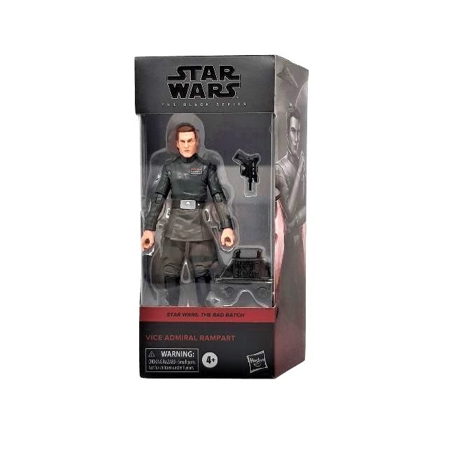 Star Wars The Bad Batch Black Series Vice Admiral Rampart