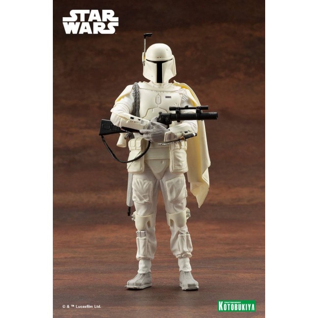 Star Wars statuette PVC ARTFX+ 1/10 Boba Fett White Armor Ver. 18 cm