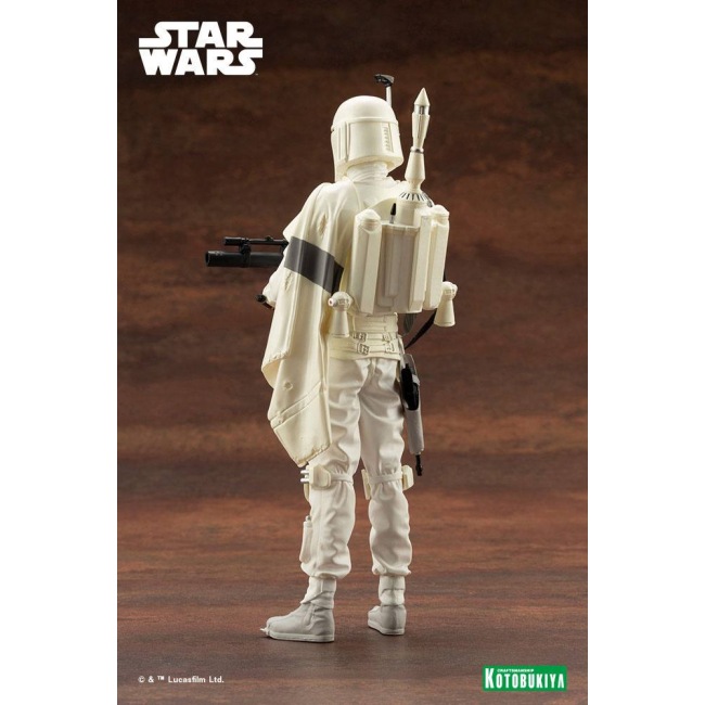 Star Wars statuette PVC ARTFX+ 1/10 Boba Fett White Armor Ver. 18 cm Star Wars statuette PVC ARTFX+ 1/10 Boba Fett White Armor Ver. 18 cm