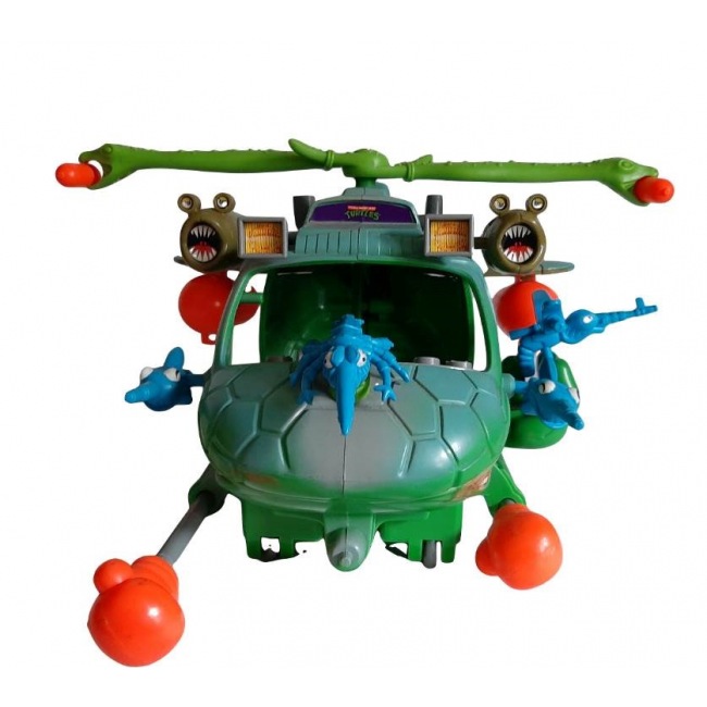 TMNT tortues ninja playmates toys vintage turtlecopter 1990