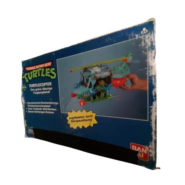 TMNT tortues ninja playmates toys vintage turtlecopter 1990