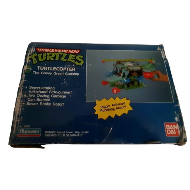 TMNT tortues ninja playmates toys vintage turtlecopter 1990