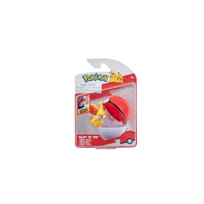 Pokémon Clip'n'Go Poké Balls Feunnec & Poké Ball