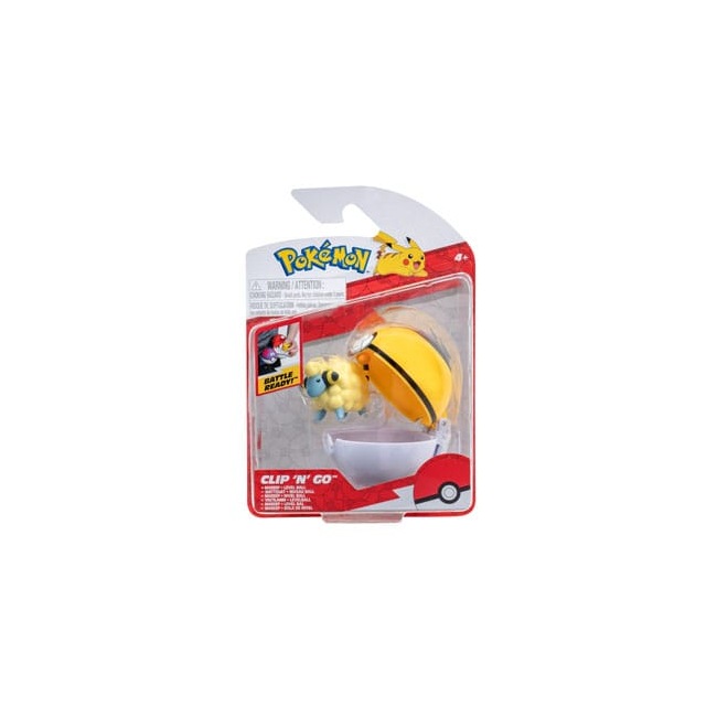 Pokémon Clip'n'Go Poké Balls Wattouat & Poké Ball