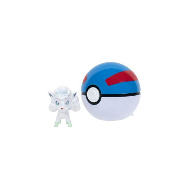 Pokémon Clip'n'Go Poké Balls Goupix d'Alola & Poké Ball