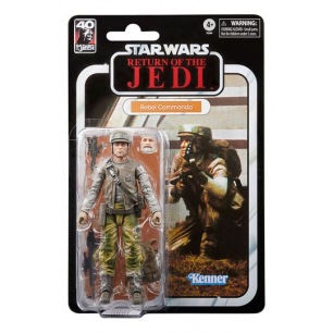 Star Wars Episode VI 40th Anniversary Black Series figurine Rebel Commando 15 cm