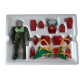 Les samuraïs de l'éternel Takara Yoroiden Samurai Troopers Vintage 1988  Rajura / Merlor
