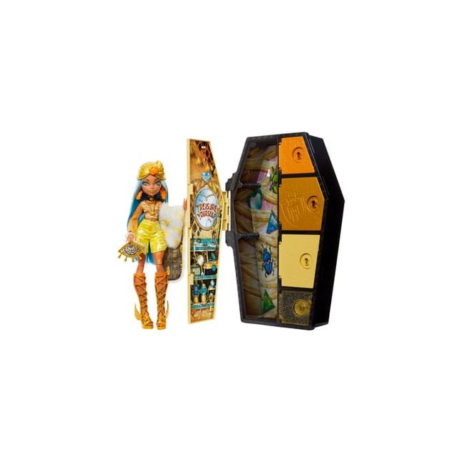Monster High Skulltimate Secrets: Fearidescent poupée Cleo de Nile 25 cm