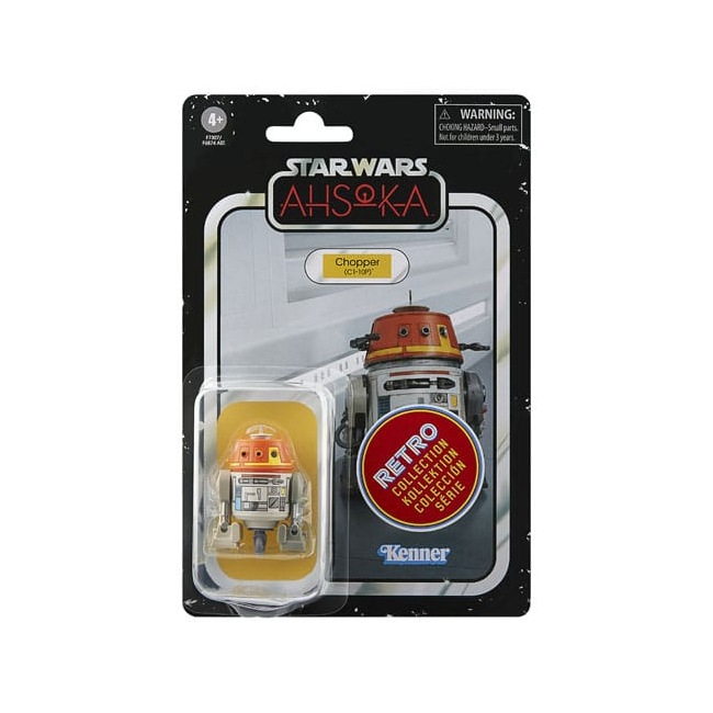 Star Wars: Ahsoka Retro Collection figurine Chopper (C1-10P) 10 cm