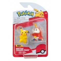 Pokémon Gen IX pack 2 figurines Battle Figure Pack Pikachu & Chochodile 5 cm