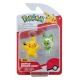 Pokémon Gen IX pack 2 figurines Battle Figure Pack Pikachu & Poussacha 5 cm