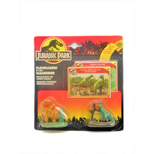 Jurassic Park : Plesiosaurus et Iguanodon
