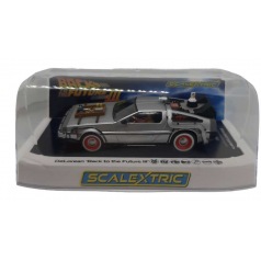 Retour vers le Futur 3 voiture pour circuit slotcar 1/32 DeLorean