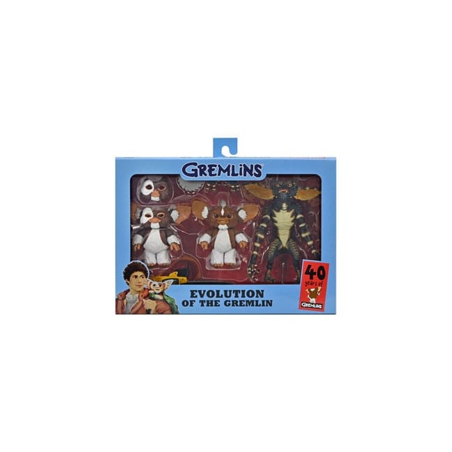 Gremlins figurines Evolution of a Gremlin 40th Anniversary Box Set 18 cm