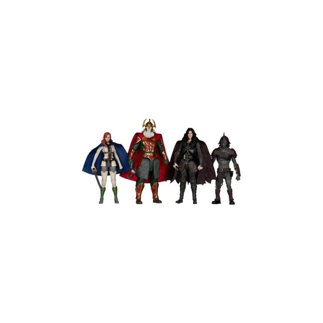 Le Seigneur des Anneaux : La Guerre des Rohirrim pack de 4 figurines 10 cm