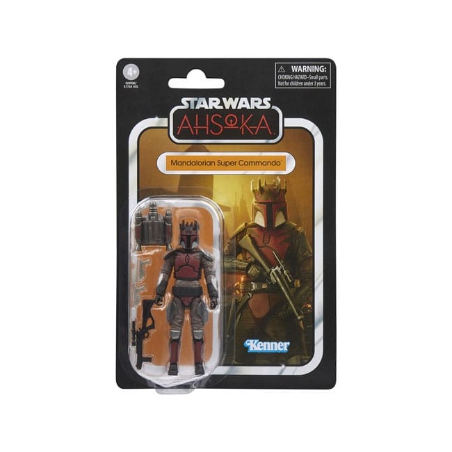 Star Wars: Ahsoka Vintage Collection figurine Mandalorian Super Commando 10 cm