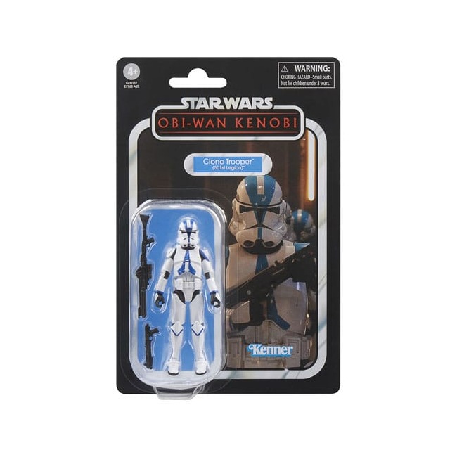 Star Wars: Obi-Wan Kenobi Vintage Collection figurine Clone Trooper (501st Legion) 10 cm