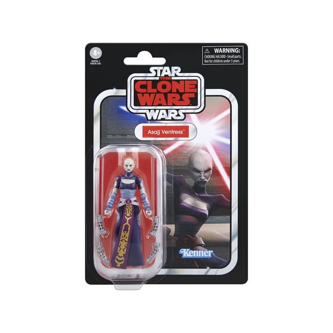 Star Wars: The Clone Wars Vintage Collection figurine Asajj Ventress 10 cm