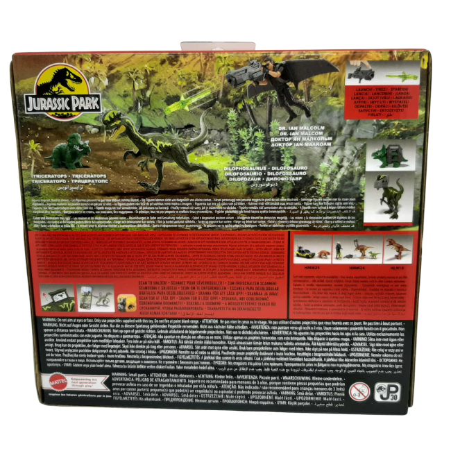Jurassic Park Dr Ian Malcolm Glider escape pack Jurassic Park Dr Ian Malcolm Glider escape pack