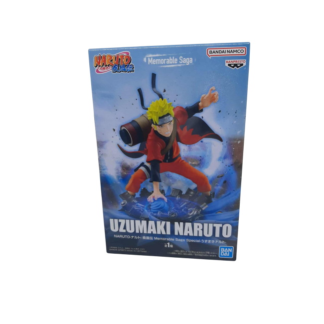 Naruto Shippuden statuette PVC Memorable Saga Lightning Naruto Uzumaki 12 cm