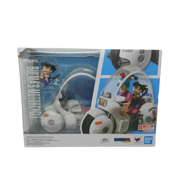 Dragon Ball Véhicule avec figurine S.H. Figuarts Bulma's Motorcycle Hoipoi Capsule No. 9 17 cm
