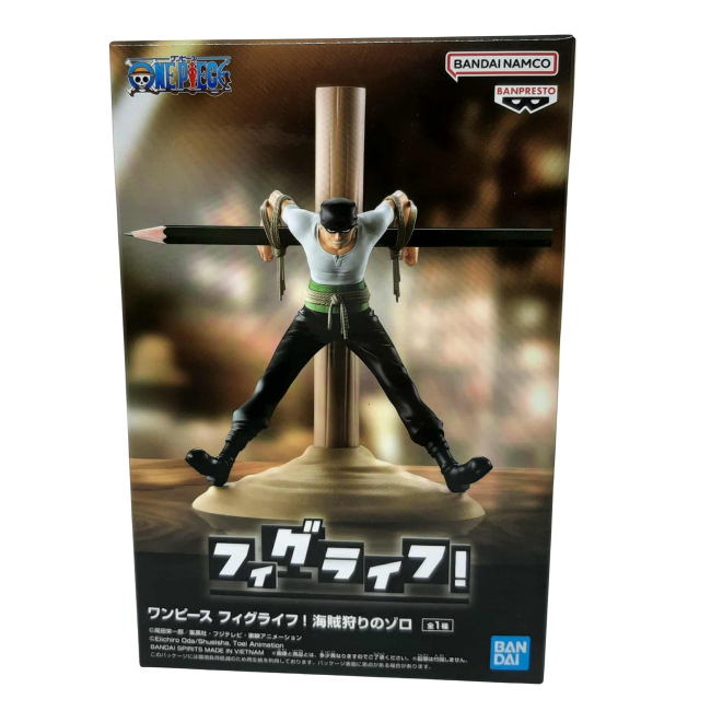 One Piece statuette PVC Figure Life Pirate Hunter Zoro 17 cm