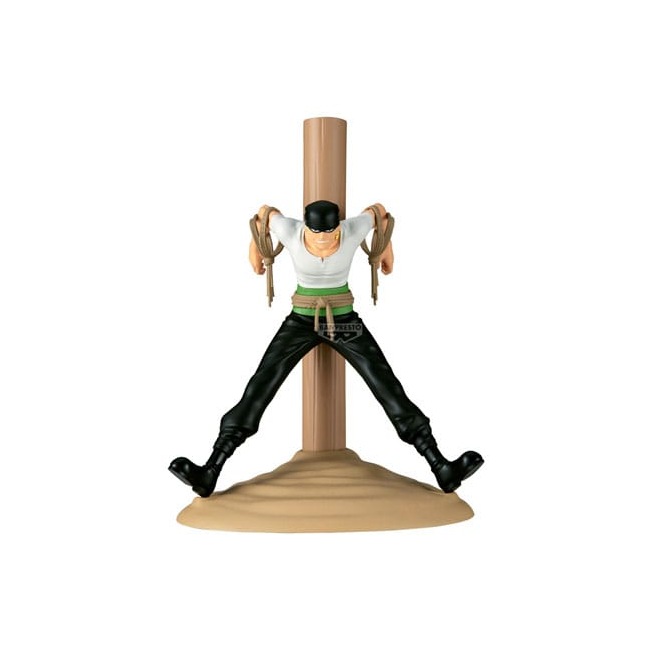 One Piece statuette PVC Figure Life Pirate Hunter Zoro 17 cm