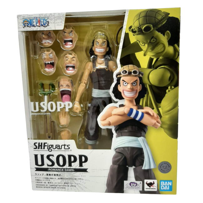One Piece figurine S.H.Figuarts Usopp Romance Dawn Ver. 15 cm