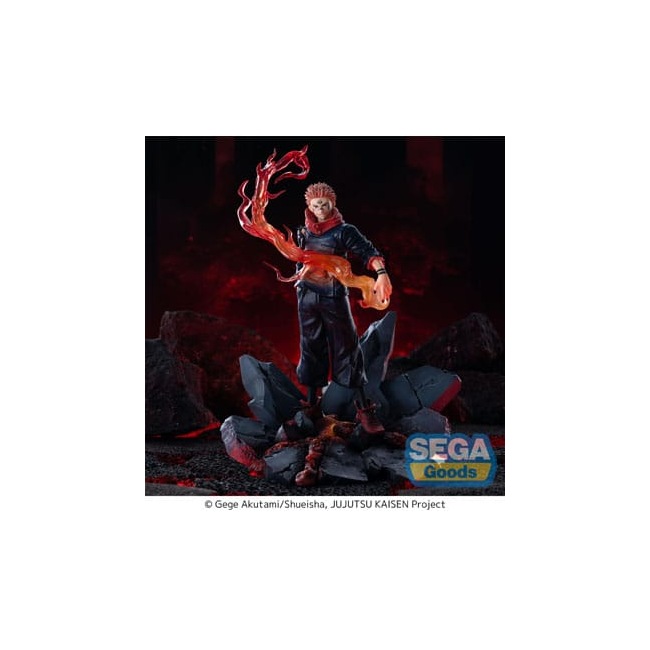 Jujutsu Kaisen statuette Luminasta PVC Sukuna Fuga 23 cm