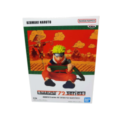 Naruto 72 Series statuette PVC Naruto Uzumaki & Kakashi Hatake (A: Naruto Uzumaki) 8 cm