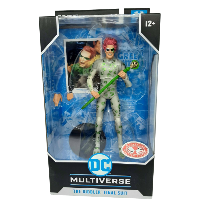 Batman Forever DC Multiverse figurine Riddler (Final Suit) (Red Platinum Edition) 18 cm