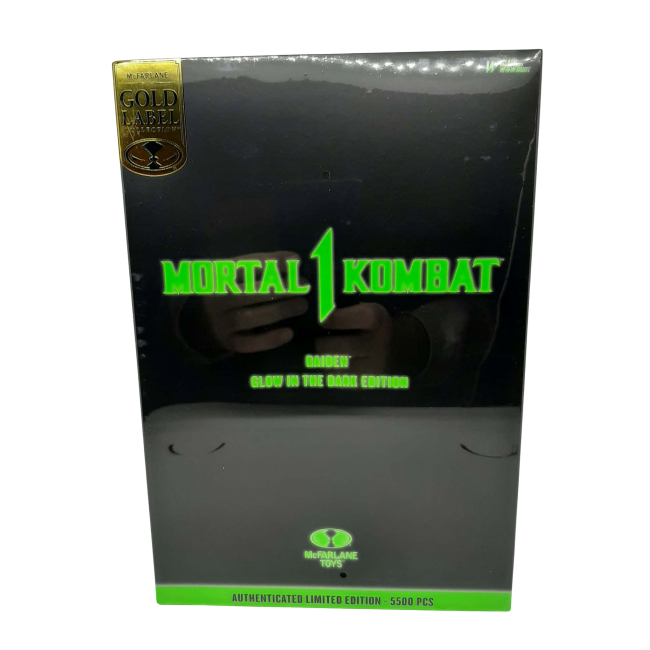 Mortal Kombat Glow in the Dark Edition figurine Raiden (Gold Label) 18 cm
